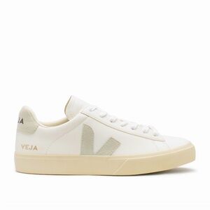 VEJA Campo Low-Top Lace-Up Sneakers - white, neutral